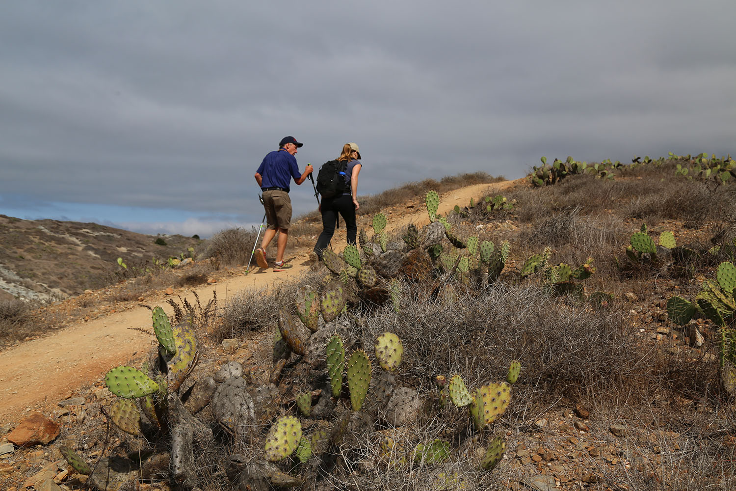 cameron mitchell photo of two people hiking